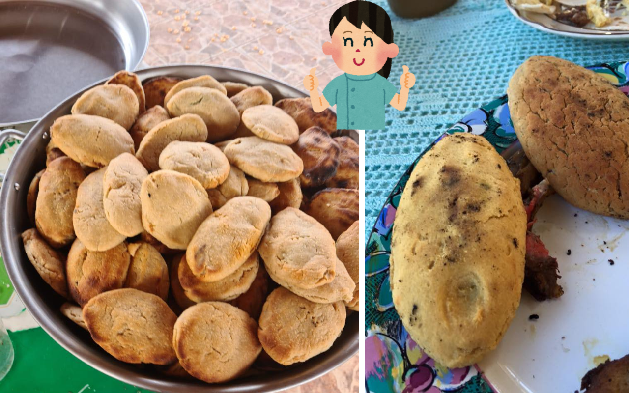 orditas de horno, una delicia que la puedes comprar en puestos en Durango. Foto: Facebook Ali Gamboa/ Miguel Ángel Vargas.