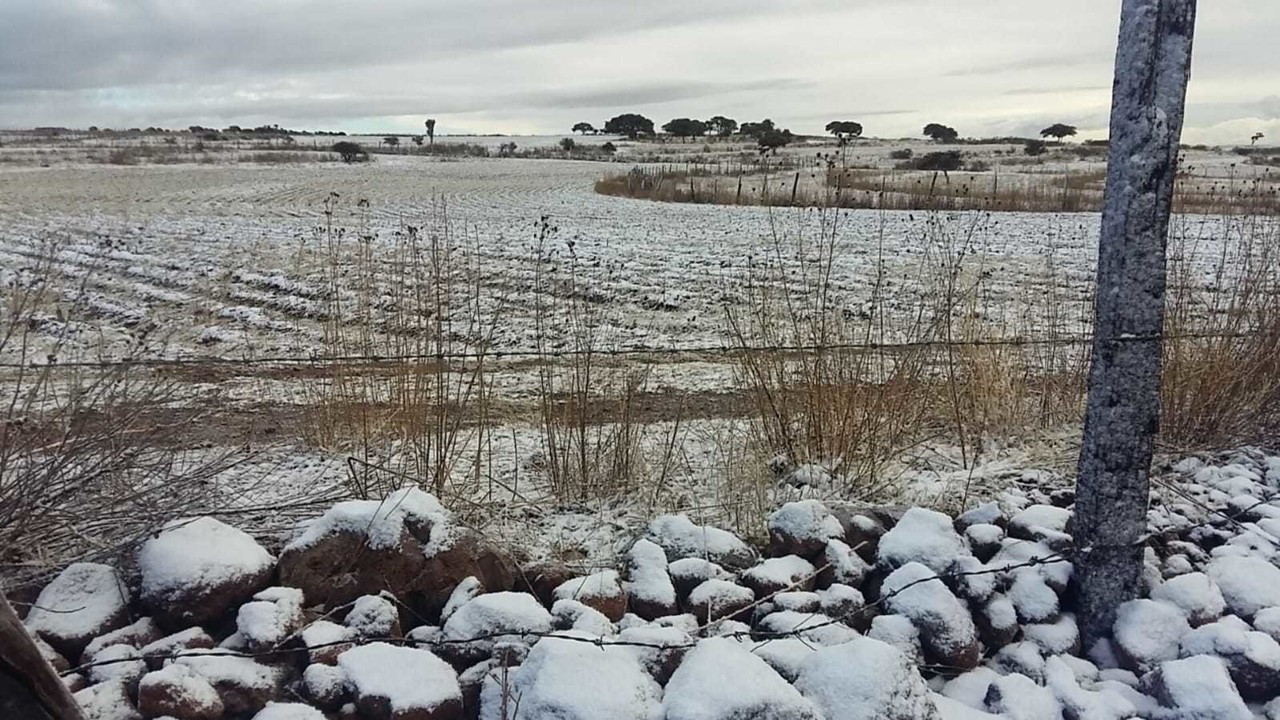 La segunda tormenta invernal continua su paso por el territorio duranguense con bajas temperaturas, lluvias e incluso nieve en algunos municipios. Foto: Luis Lozano.