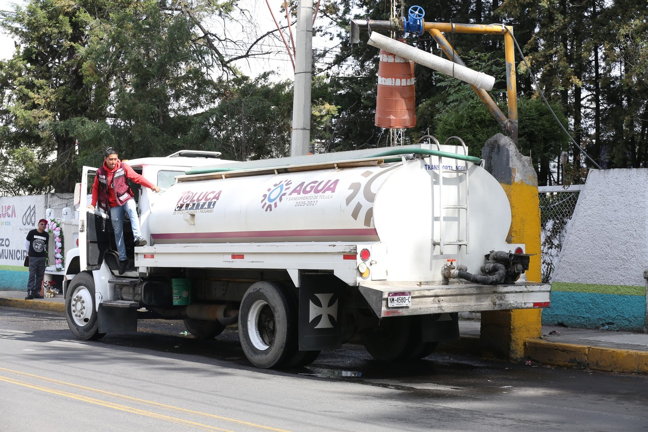 El objetivo es garantizar el acceso al agua potable y mitigar los efectos de la sequía. Imagen: Ayuntamiento de Toluca