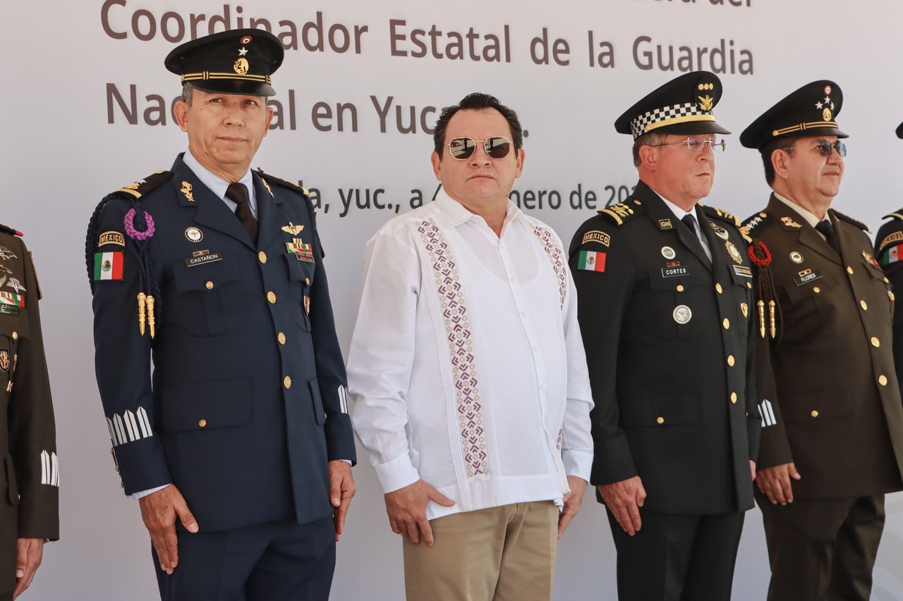 El gobernador del estado estuvo presente durante el acto oficial Foto: Cortesía