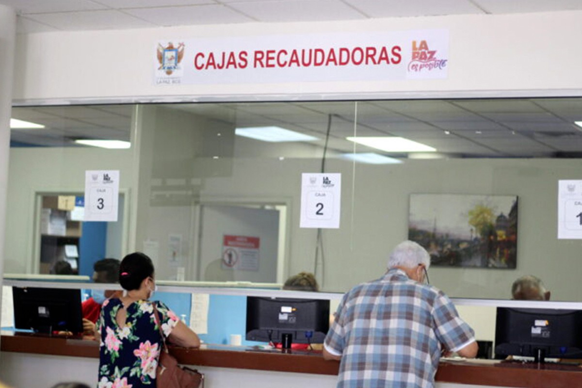 Si vas a realizar un evento masivo, antes de la difusión, hay que pasar a Cajas del Ayuntamiento de La Paz. Foto: NBCS Noticias.