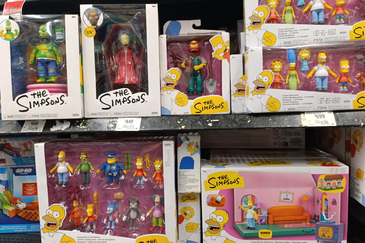 Corre por tu colección de los Simpson. Foto: Victoria Jiménez