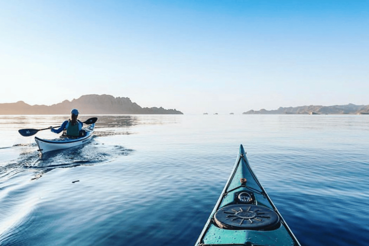 Paseo en Kayak en Puerto Escondido. Foto: @BcsMag