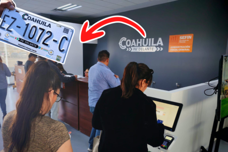 Placas vehiculares en Coahuila ¿Puede acudir otra persona recogerlas?