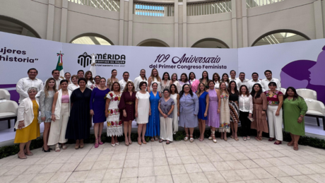 Mérida conmemora el Primer Congreso Feminista de México