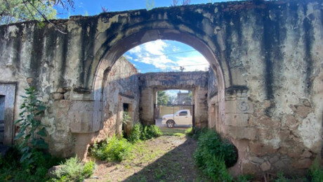 La ex Hacienda llena de historia, que está a pocos kilómetros de un balneario de aguas termales