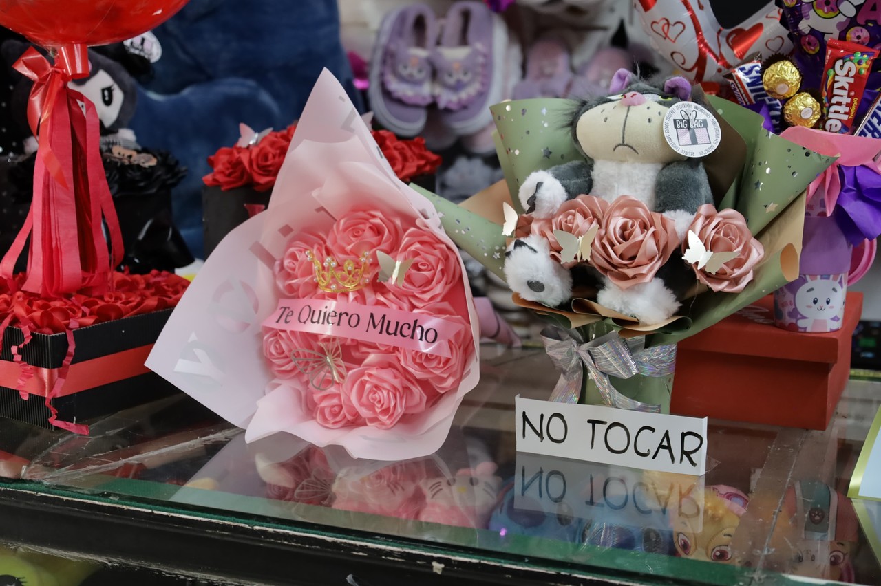 Los negocios esperan un repunte de ventas por San Valentín. (Fotografía: Édgar Romero)