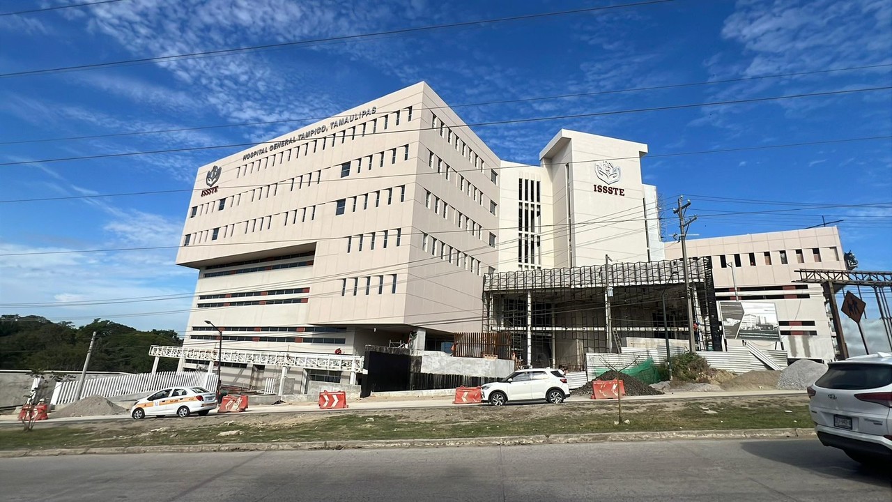 Nuevo Hospital del ISSSTE en Tampico. Foto: Gobierno del Estado