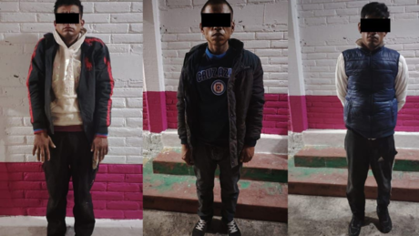 Detienen a tres jóvenes por robar en escuelas de Ecatepec