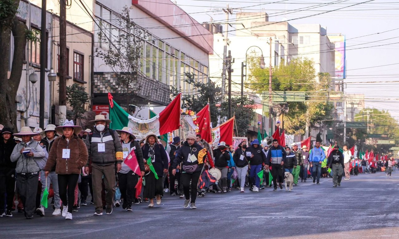 Cierres viales en Toluca por peregrinación al Tepeyac: te decimos qué calles evitar. Foto: Arquidiócesis de Toluca