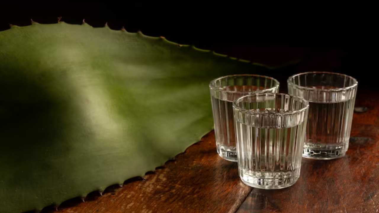 El mezcal elaborado en el Estado de México participará en la feria internacional Wine Paris 2025. Foto: Freepik.