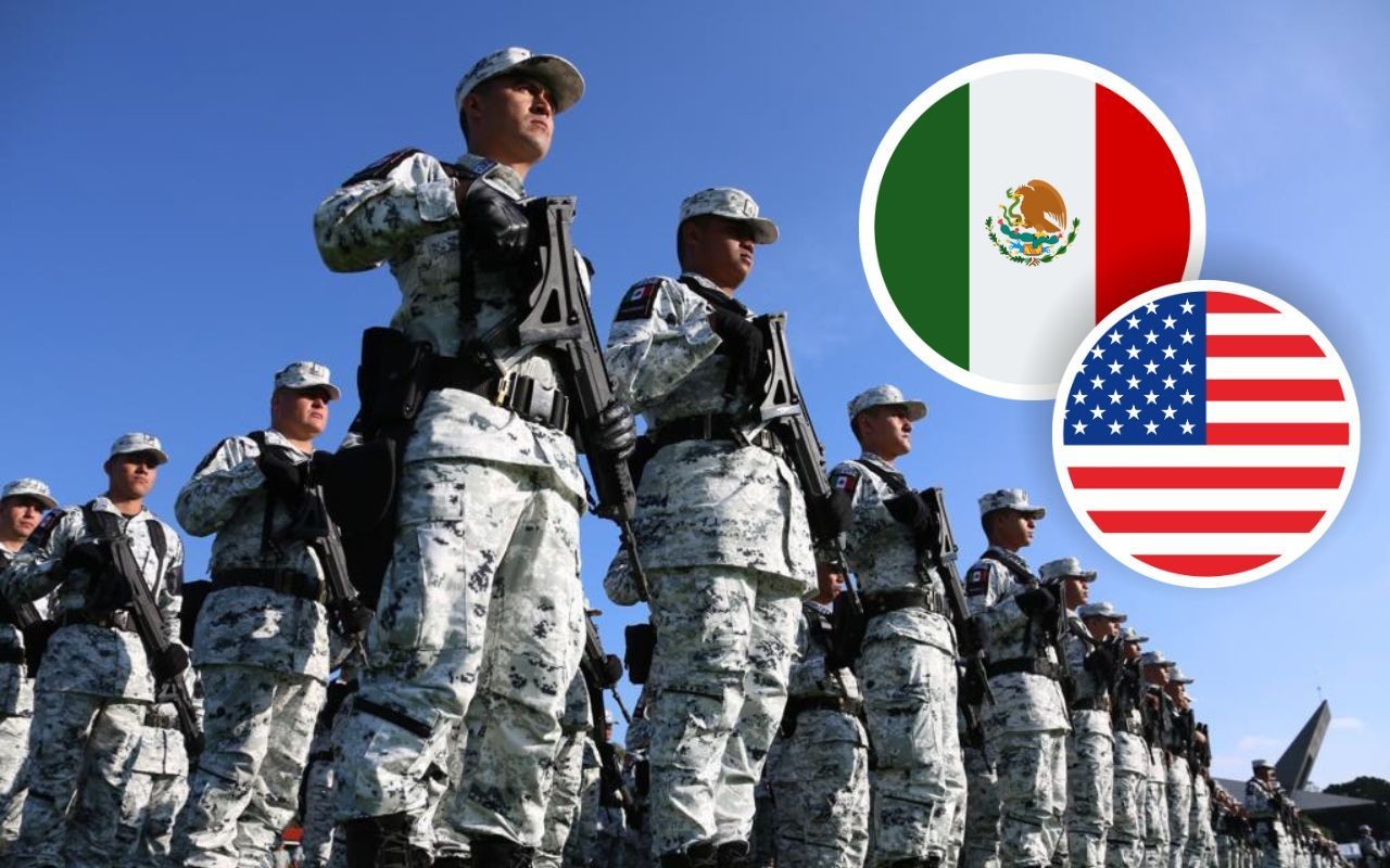 Operativo de la Guardia Nacional coordinado entre México y Estados Unidos / Foto: Guardia Nacional de México | Canva