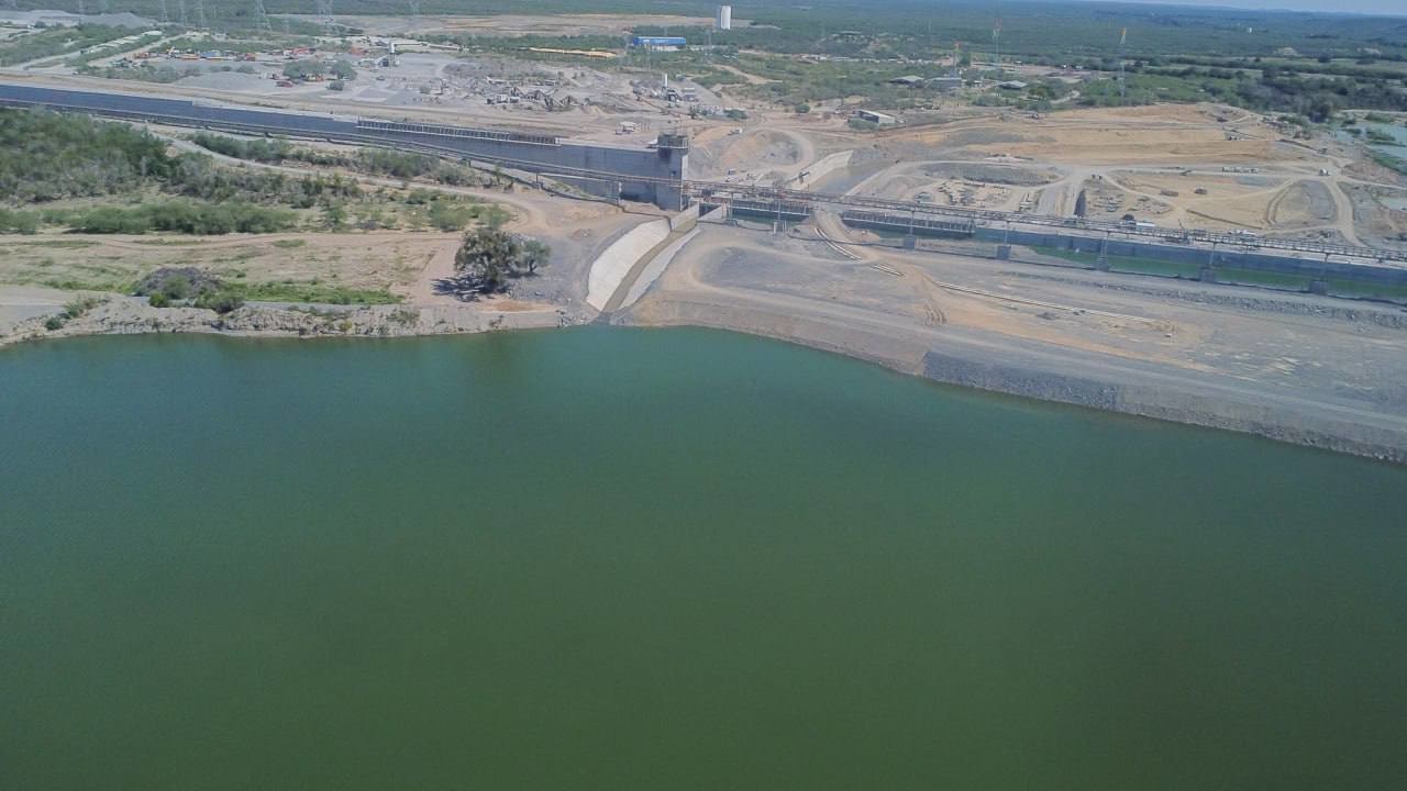 Presa Libertad. Foto: Cortesía Gobierno del Estado de Nuevo León