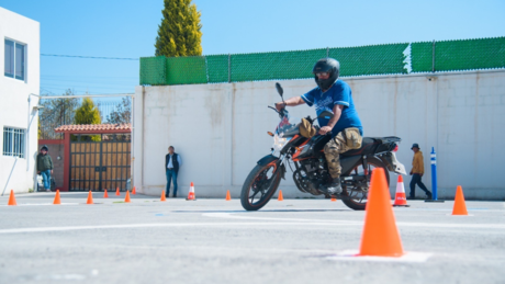 Abren módulo de certificación para motociclistas en Nezahualcóyotl