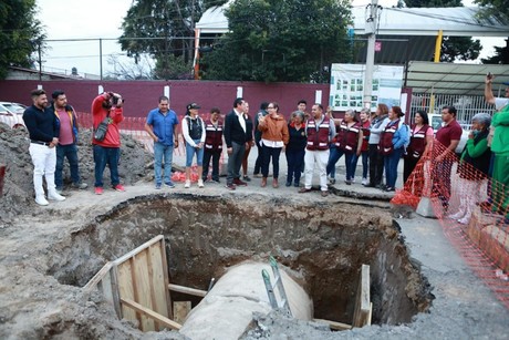 Rehabilitarán 8 cárcamos para evitar inundaciones en Ecatepec