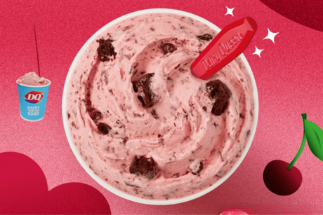 Llega el sabor cereza negra a Dairy Queen por San Valentín