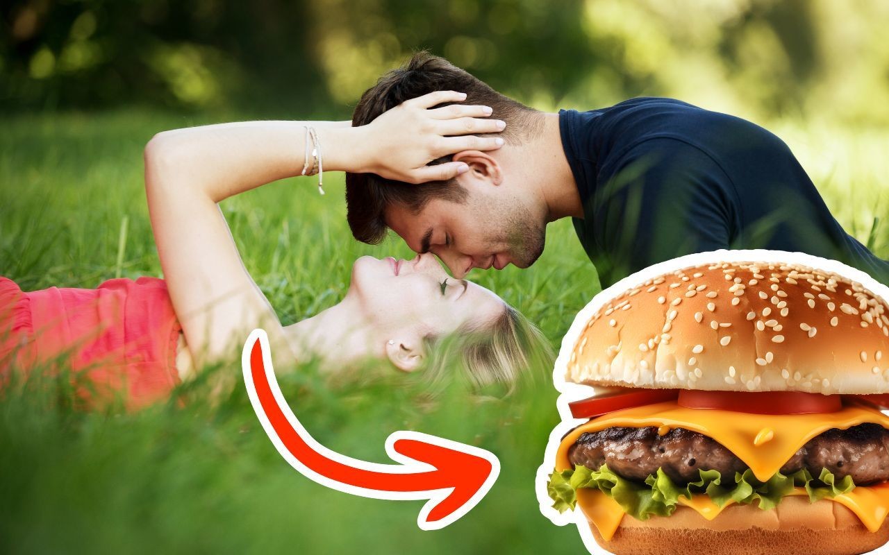 Promo de hamburguesa por un beso para celebrar el amor en Coahuila / Foto: Canva