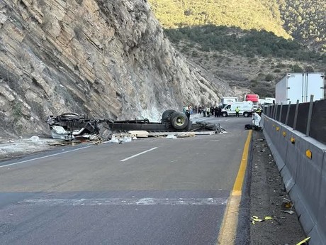 Trágico accidente en Los Chorros: Muere chofer en la carretera 57