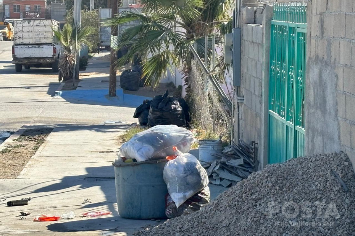 Ciudadanos denuncian retraso de recolección de basura. Foto: Irving Thomas / POSTA BCS