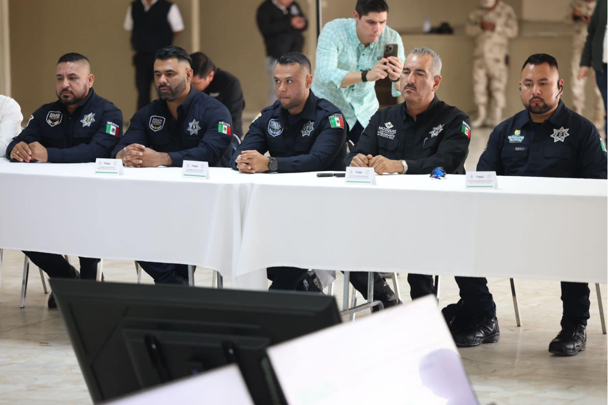 El despliegue de estos elementos es solo una de las acciones dentro del plan de seguridad del estado./Foto: Facebook: Manolo Jiménez