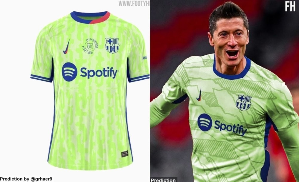 Filtran la tercera camiseta del Barça: ¡regresa el verde!