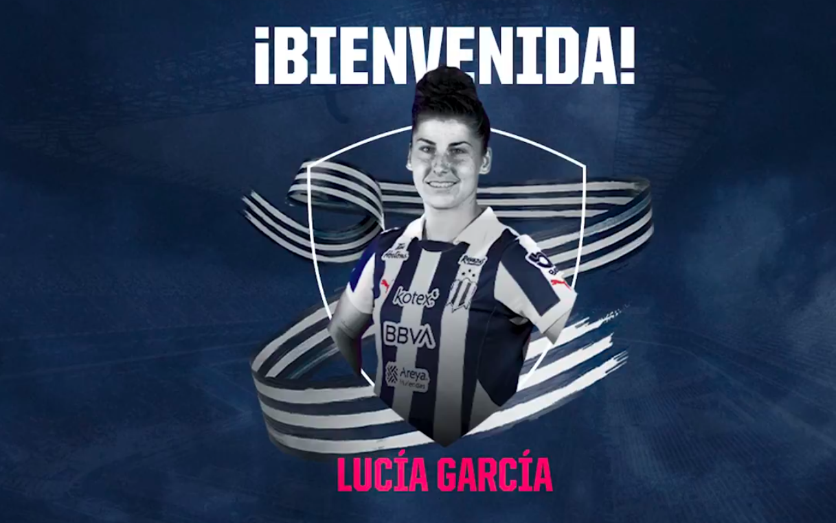 Lucía García es oficialmente jugadora de Rayadas