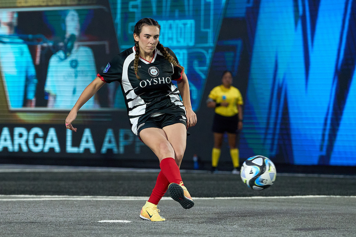 Pamela Verdirame y Persas anotan primer gol en la historia de la Queens League