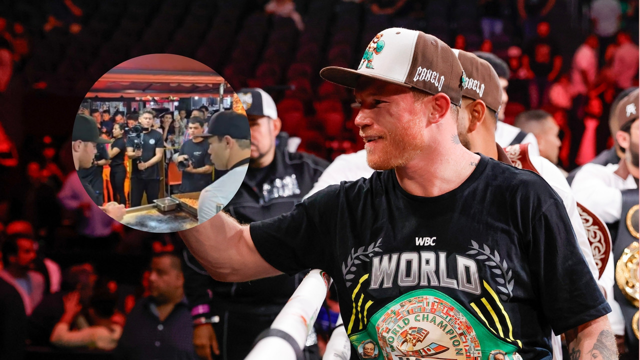 Canelo Álvarez sorprende a sus fans visitando la taquería de su hermano