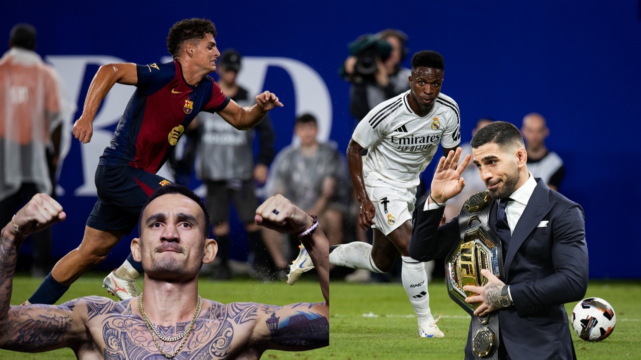 La rivalidad del clásico Real Madrid y Barcelona transciende a la UFC