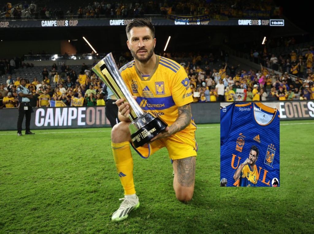 André-Pierre Gignac es homenajeado con jersey personalizado