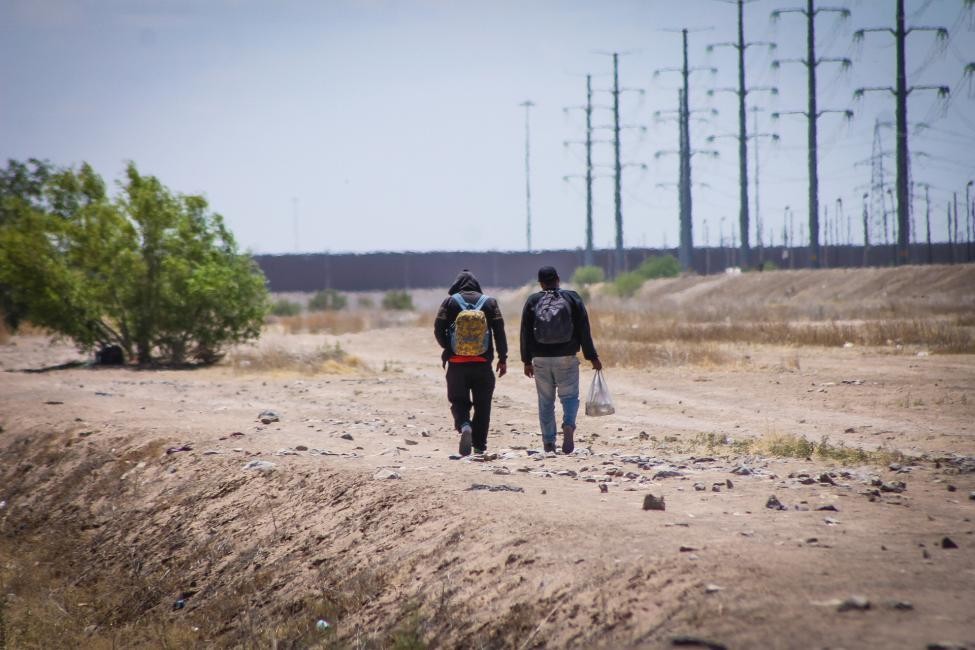 La ruta migratoria de México a EE.UU. | Fuente: OIM/Camilo Cruz