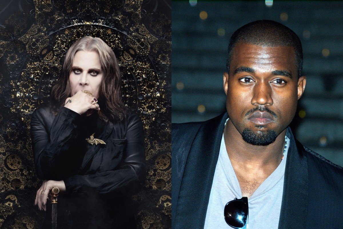 Ozzy Osbourne se lanzó contra Kanye West por utilizar parte de una de sus canciones Foto: Especial