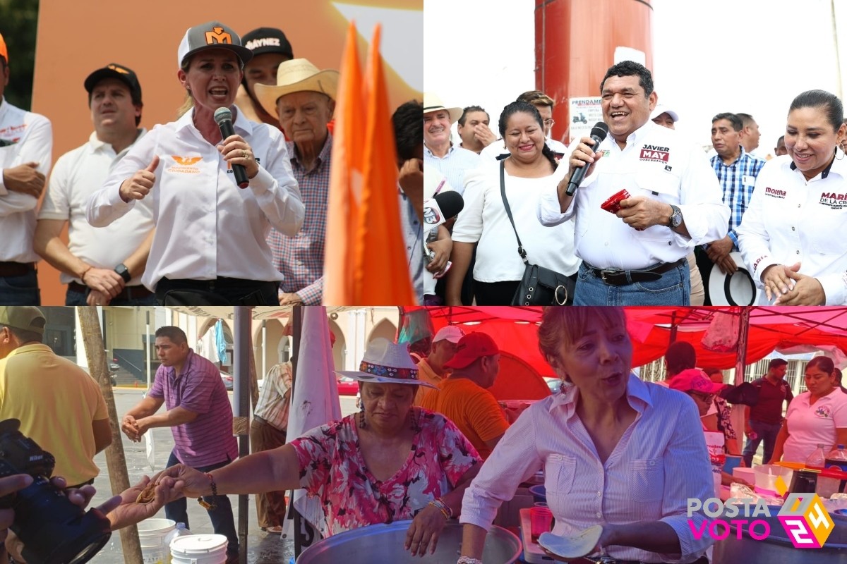 Sin ruido, así es como arrancan las campañas para gobernador en Tabasco Foto: Armando de la Rosa