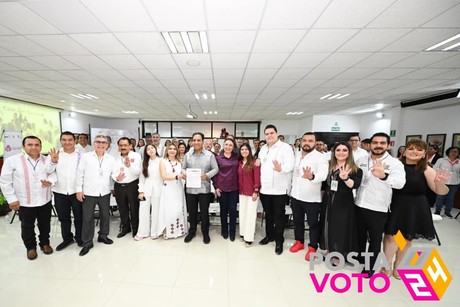 Mega coalición en Chiapas, se registran 9 partidos juntos con Eduardo Ramírez