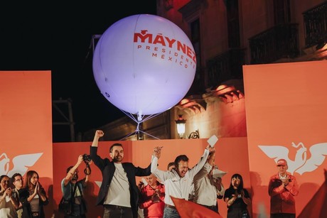Jorge Álvarez Máynez inicia su campaña presidencial en Lagos de Moreno, Jalisco