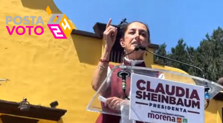 Claudia Sheinbaum llega a Coahuila