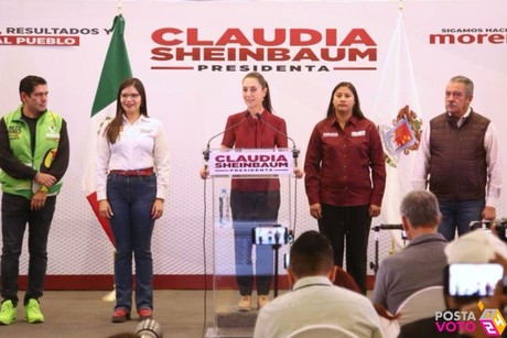 'Nuestro objetivo es llegar a los 300 distritos electorales': Claudia Sheinbaum