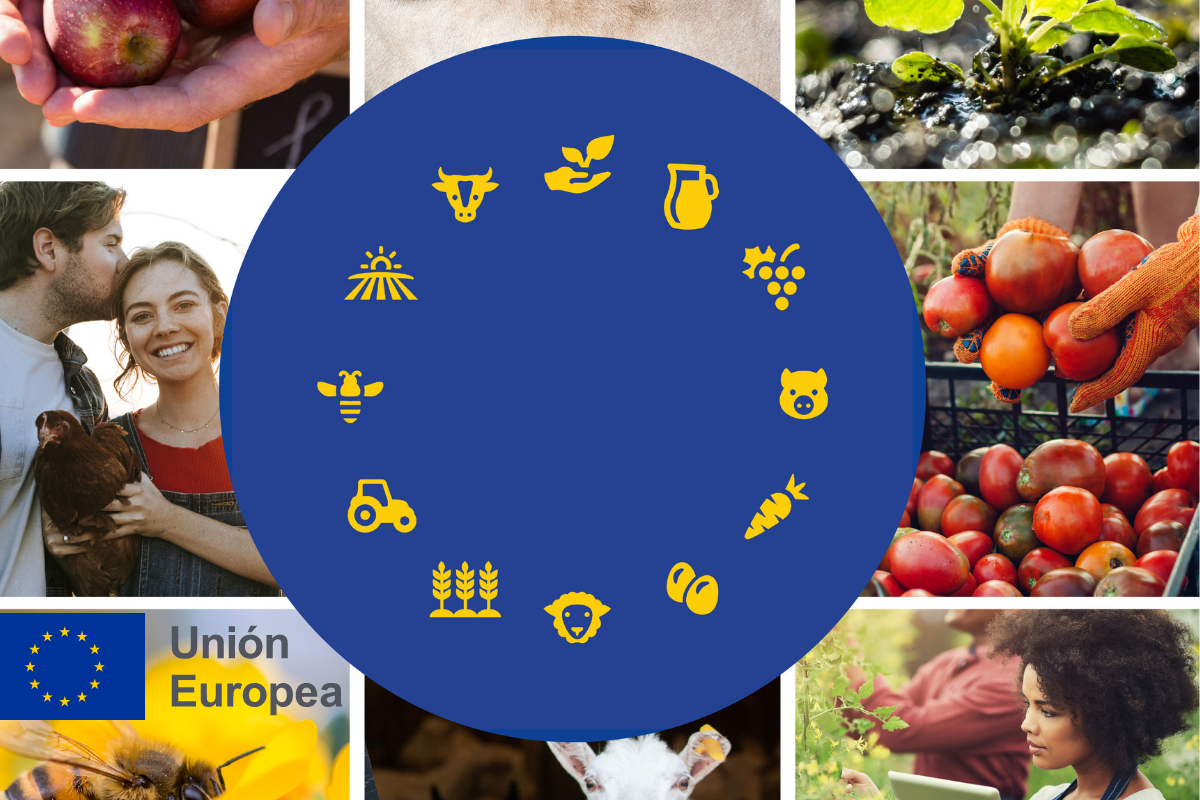 Union Europea, agricultura. Foto tomada de: 'X' (Twitter) @EUAgri y Comisión Europea