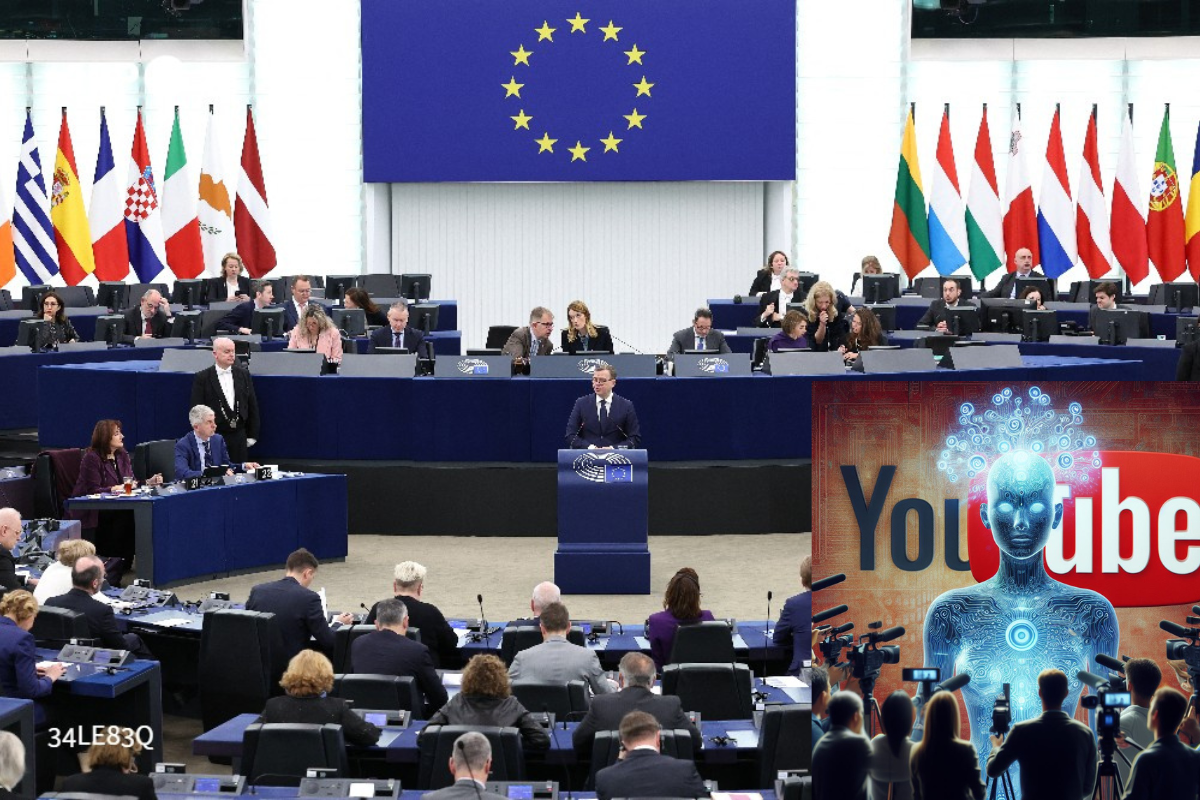 Audiencia de la unión Europea. Foto tomada de: (Twitter) @afpfr y @wasmsiado