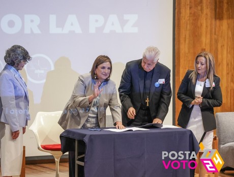 Se compromete Xóchitl Gálvez con la construcción de la paz en México