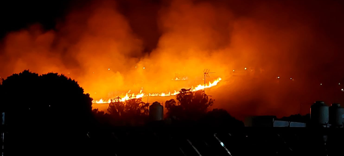 Se trata del segundo incendio de grandes dimensiones en solo tres días en el Estado de México. (FOTO: X, antes Twitter)