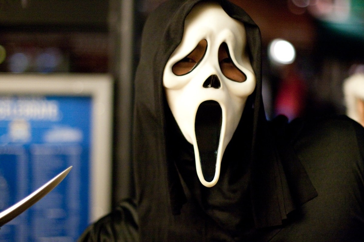 Máscara de 'Scream' Foto: Nathan Rupert