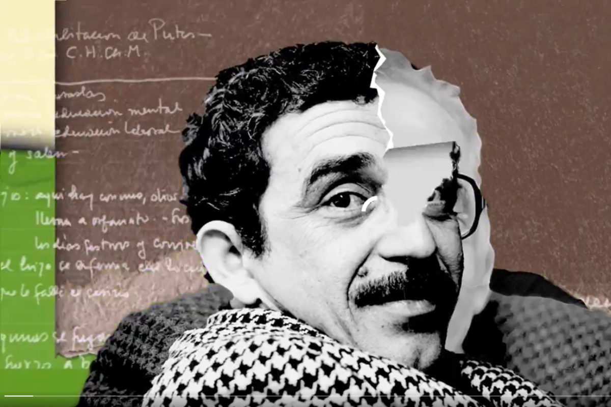 Gabriel García Márquez. Foto tomada de: 'X' @canalcatorcemx