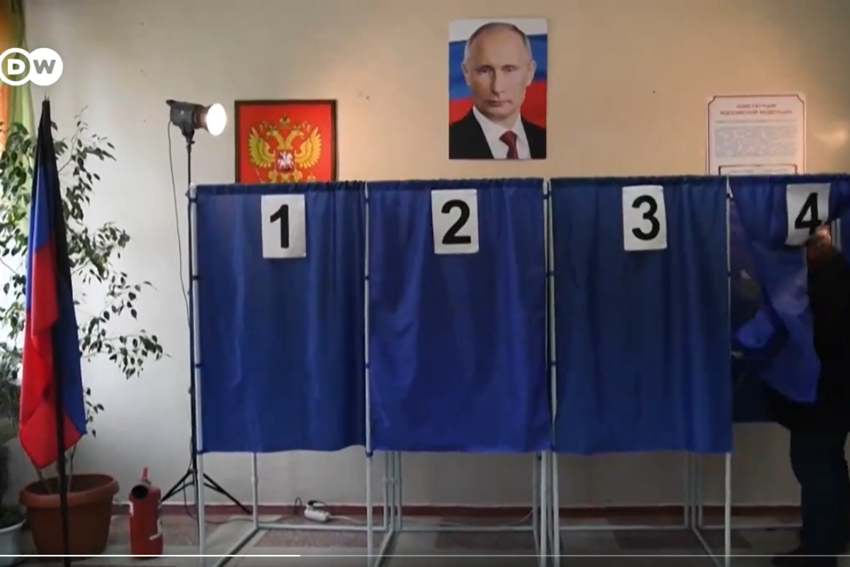 Putin elecciones. Foto tomada de: 'X' (Twitter) @dw_espanol