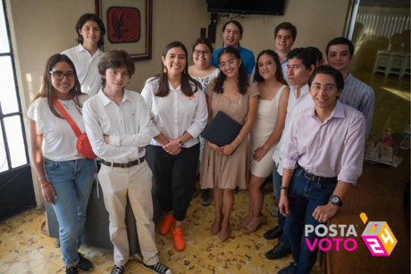 Aplaude Vida Gómez participación en Yucatán de los jóvenes en proceso electoral
