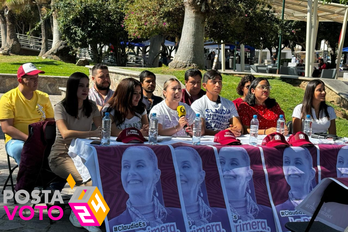 PorLaPrimera son una serie de acciones con las que jovenes aliados a Morena buscan posicionar a Claudia Sheibaum en la presidencia de México. Foto: POSTA