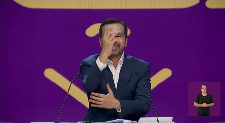 Jorge Máynez habló en lenguaje de señas durante el Debate Presidencial