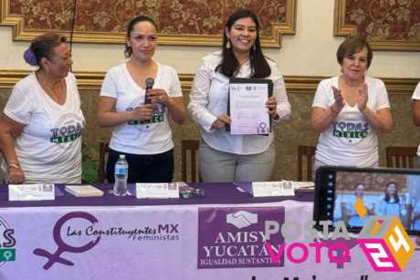 Candidatos yucatecos firman compromiso por la igualdad de género