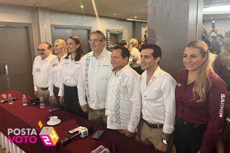 Marcelo Ebrard asegura que 'Huacho' Díaz ganará la gubernatura de Yucatán