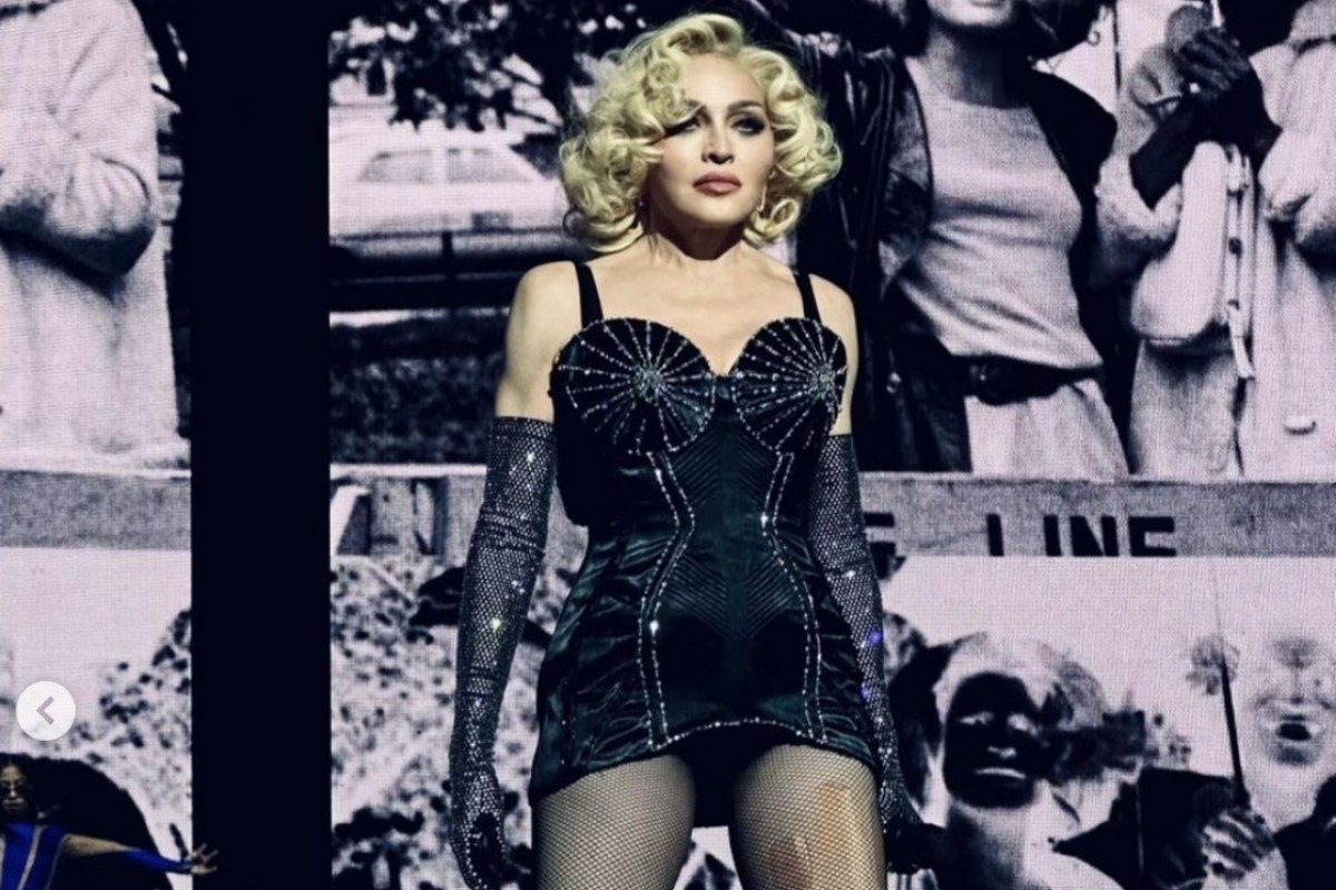 Madonna en concierto en Estados Unidos Foto: Instagram @madonna